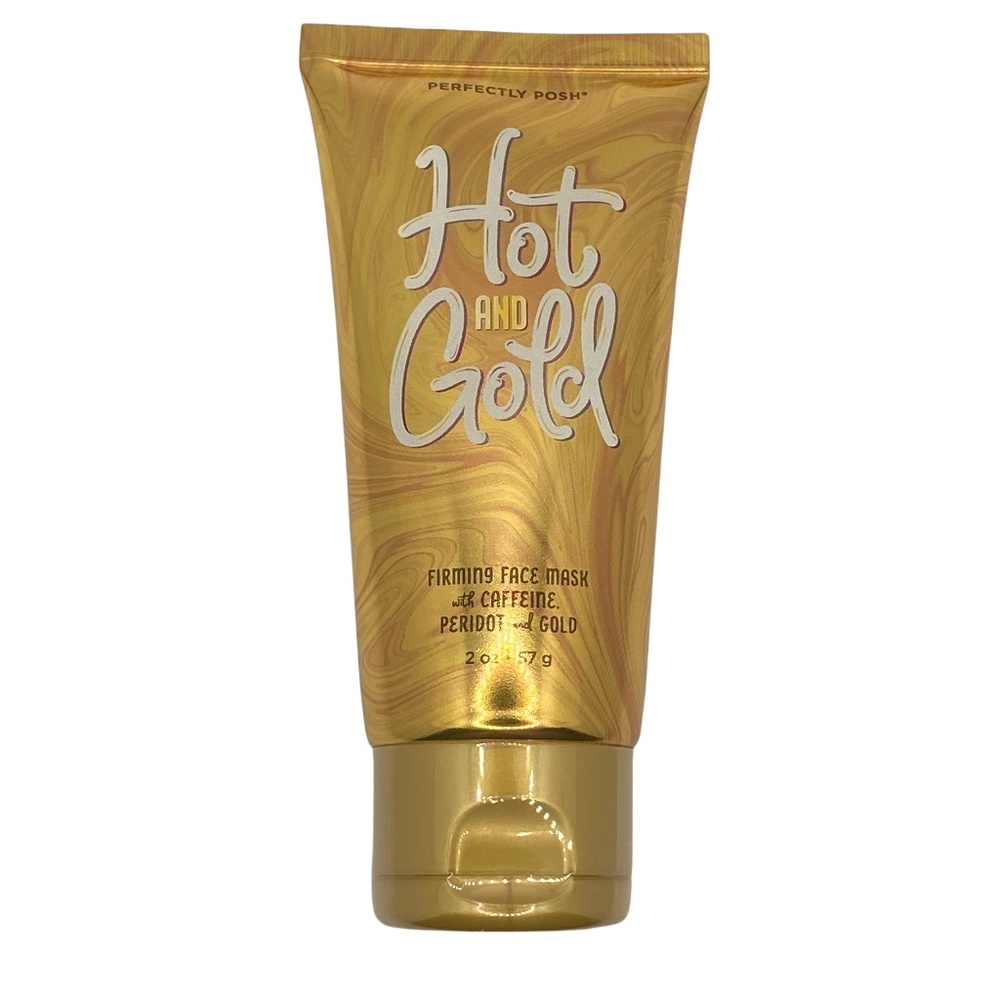 Perfectly Posh Hot and Gold Face Mask (retired) - New/Sealed